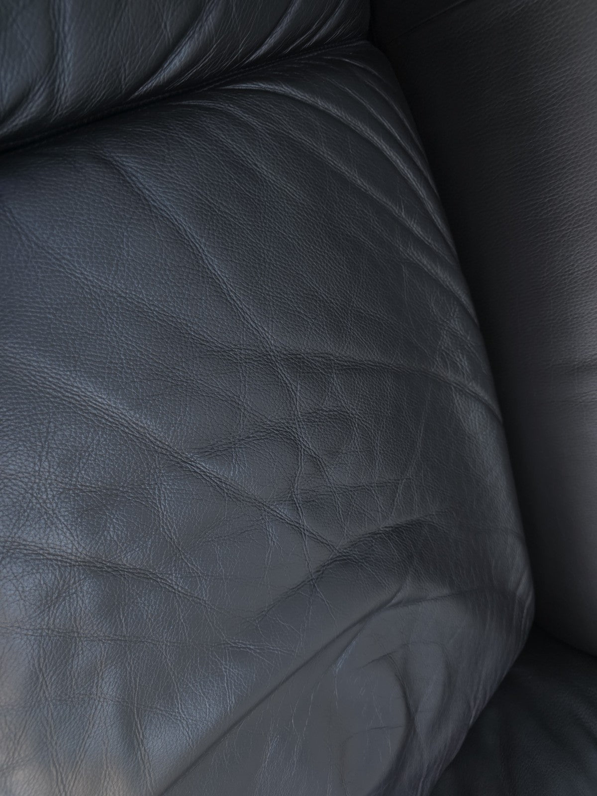 De Sede ds 2011 Designersofa Ledersofa Couch Desede Zweisitzer Schwarz-De Sede-JSFurniture