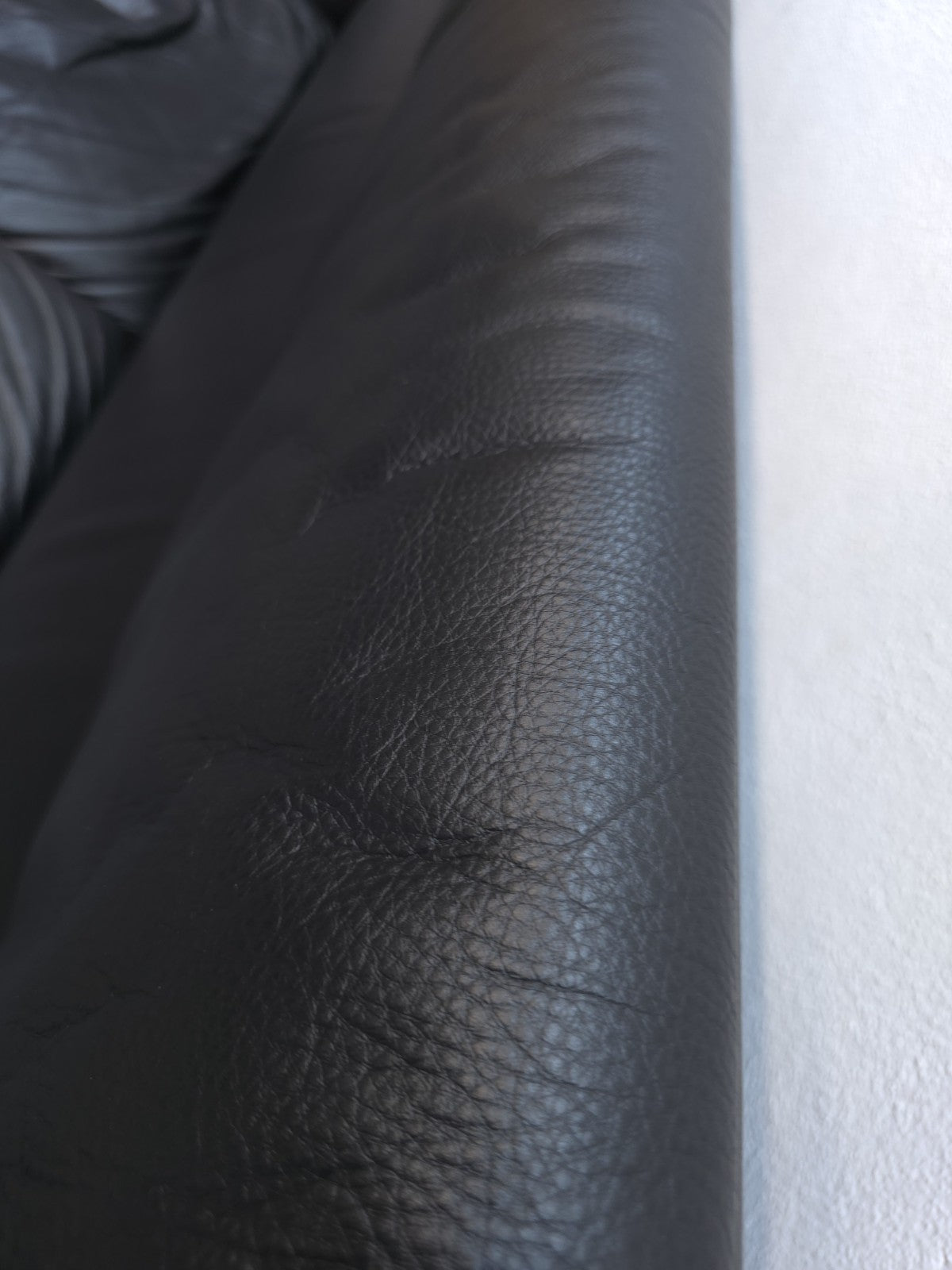 De Sede ds 2011 Designersofa Ledersofa Couch Desede Zweisitzer Schwarz-De Sede-JSFurniture