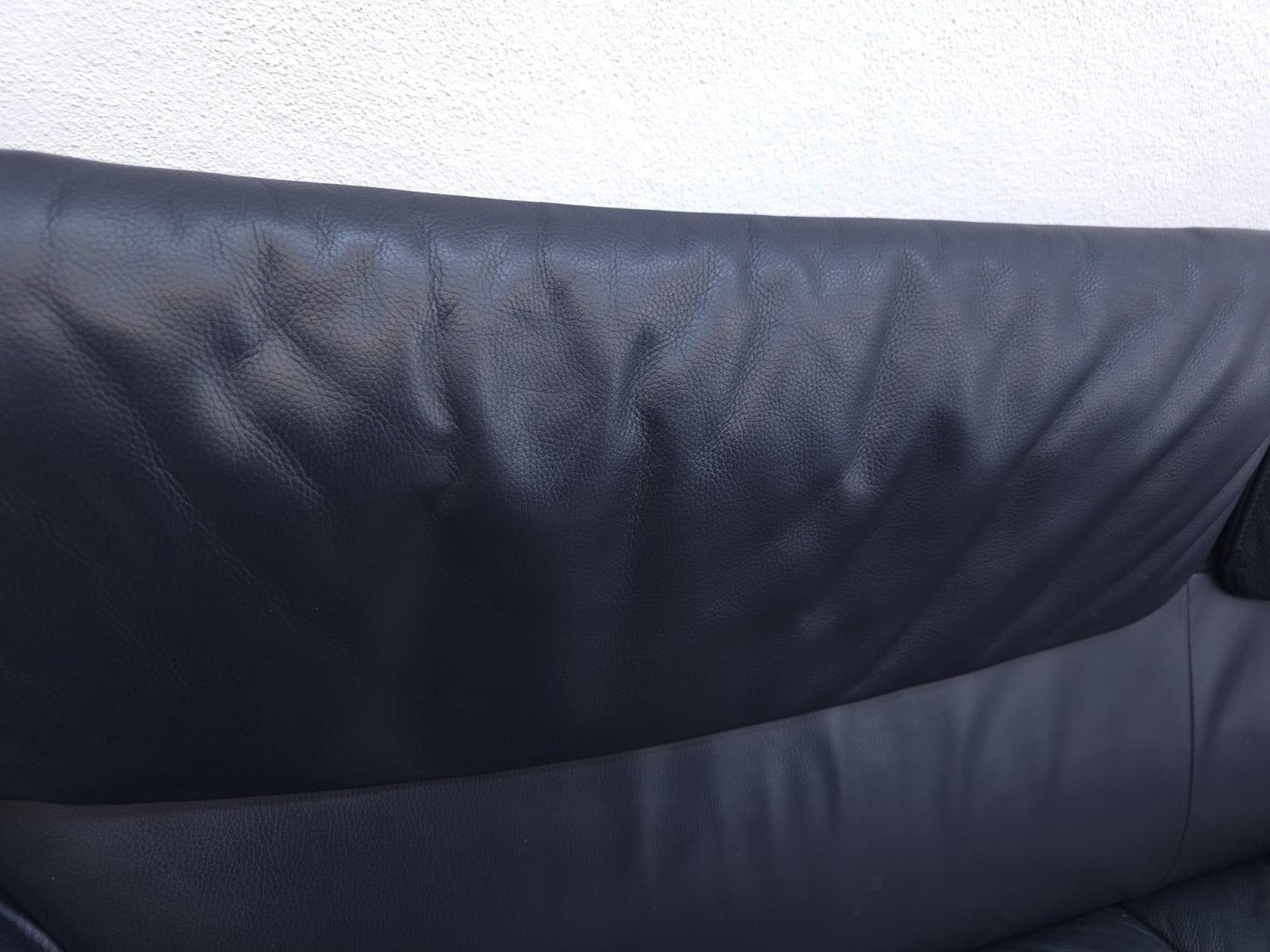 De Sede ds 2011 Designersofa Ledersofa Couch Desede Zweisitzer blau-De Sede-JSFurniture
