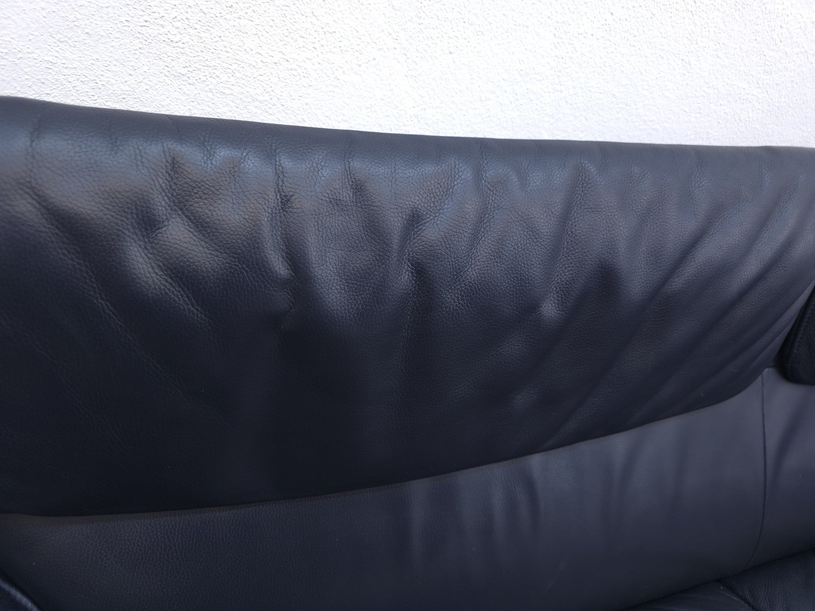 De Sede ds 2011 Garnitur Designersofa Ledersofa Couch Lederhocker desede blau-De Sede-JSFurniture