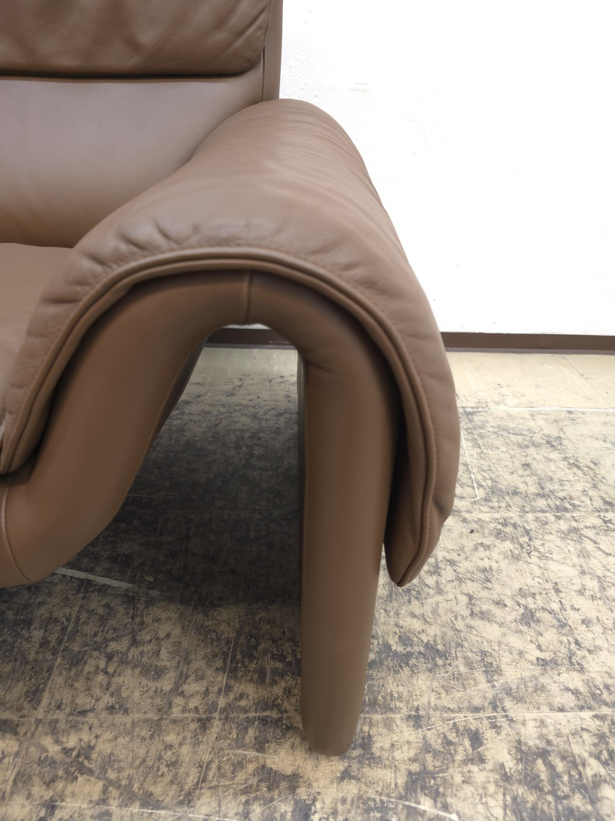 De Sede ds 2011 Zweisitzer Designersofa Ledersofa Couch Braun-De Sede-JSFurniture