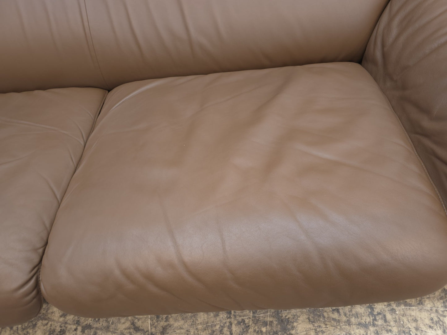 De Sede ds 2011 Zweisitzer Designersofa Ledersofa Couch Braun-De Sede-JSFurniture