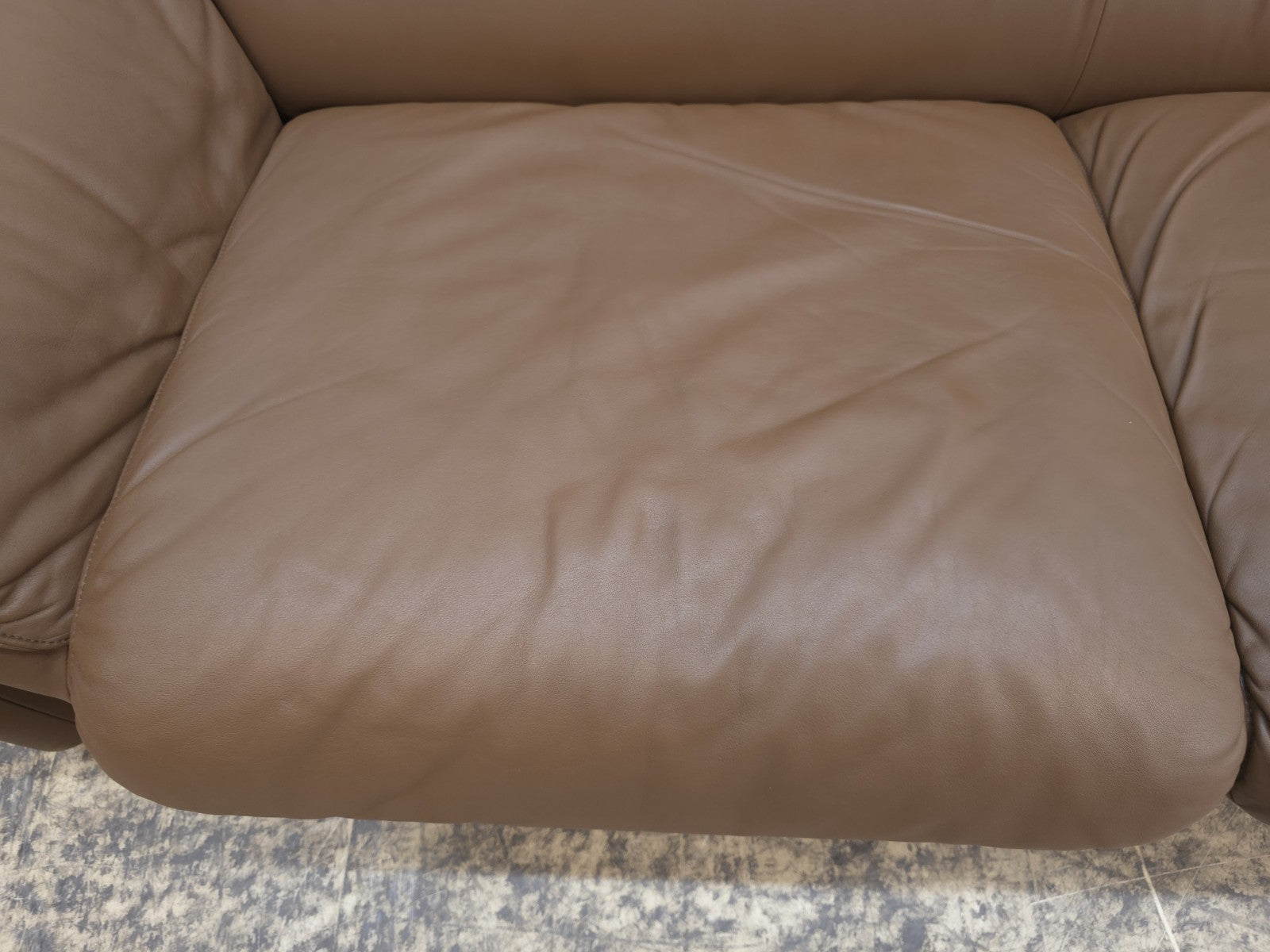 De Sede ds 2011 Zweisitzer Designersofa Ledersofa Couch Braun-De Sede-JSFurniture