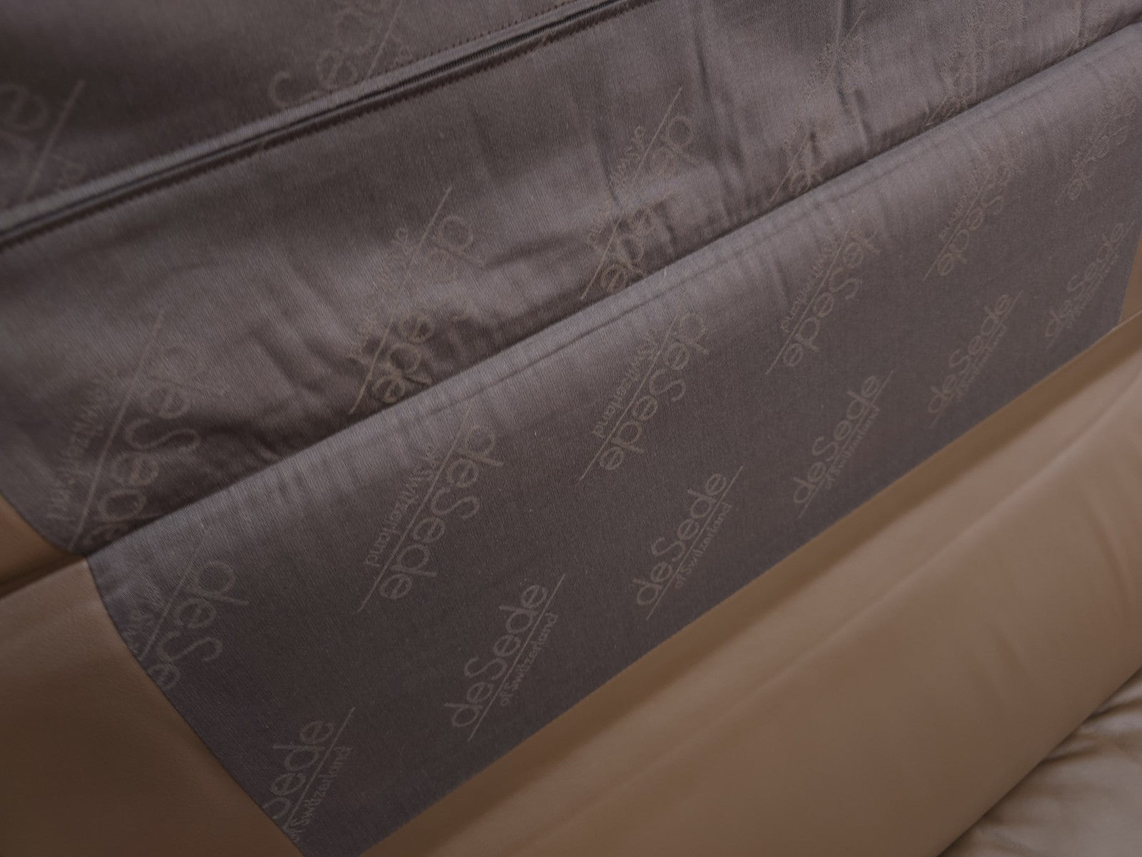 De Sede ds 2011 Zweisitzer Designersofa Ledersofa Couch Braun-De Sede-JSFurniture