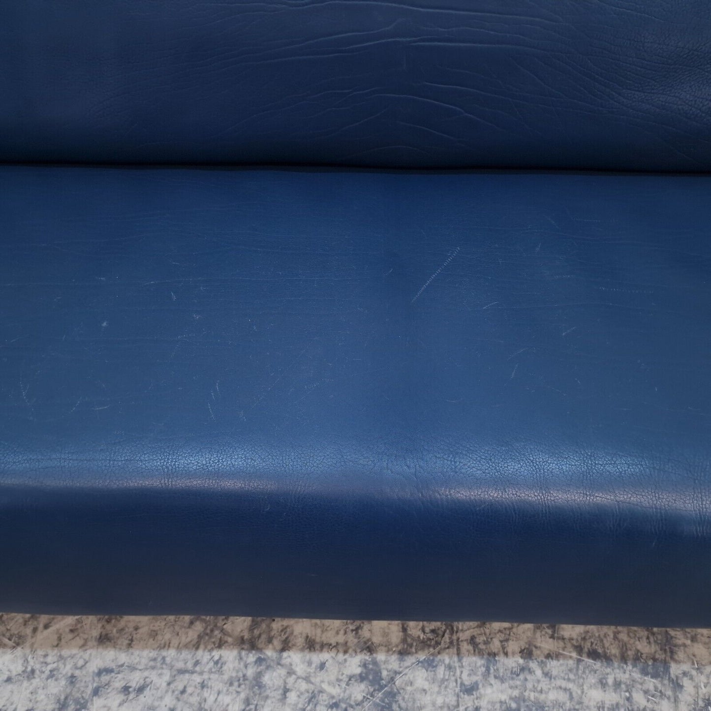 De Sede ds 47 Blau Designersofa Echtledersofa Echtledercouch desede #0063-De Sede-JSFurniture
