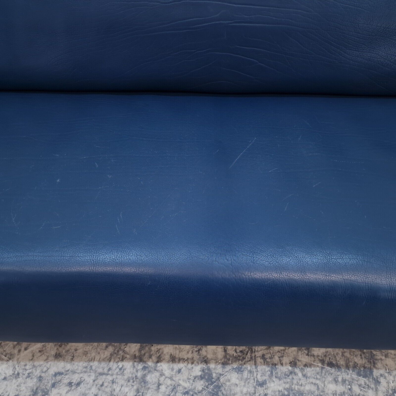 De Sede ds 47 Blau Designersofa Echtledersofa Echtledercouch desede #0063-De Sede-JSFurniture