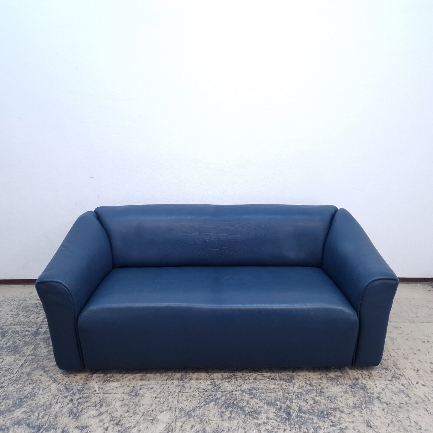 De Sede ds 47 Blau Designersofa Echtledersofa Echtledercouch desede #0063-De Sede-JSFurniture