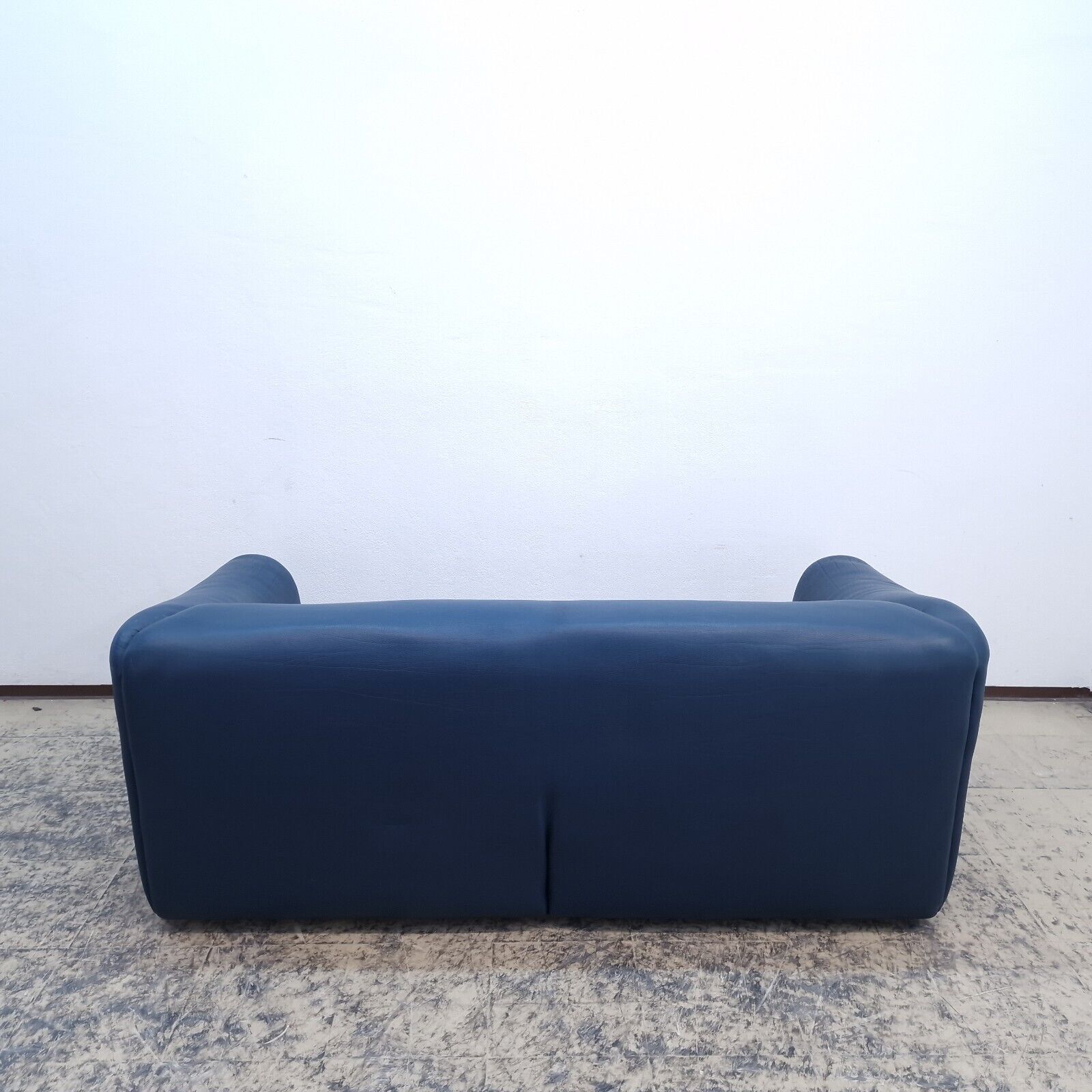 De Sede ds 47 Blau Designersofa Echtledersofa Echtledercouch desede #0063-De Sede-JSFurniture