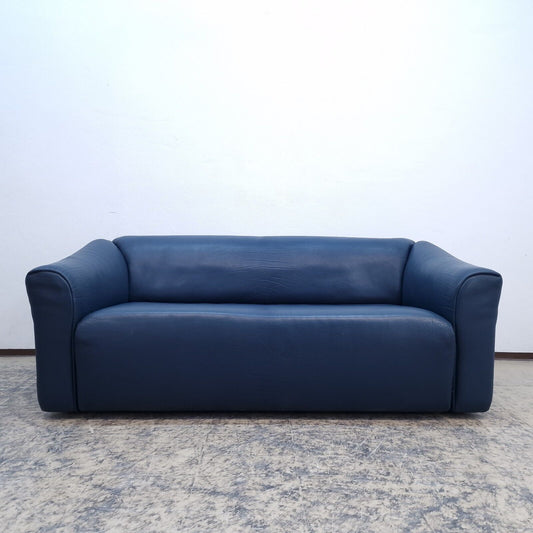 De Sede ds 47 Blau Designersofa Echtledersofa Echtledercouch desede #0063-De Sede-JSFurniture
