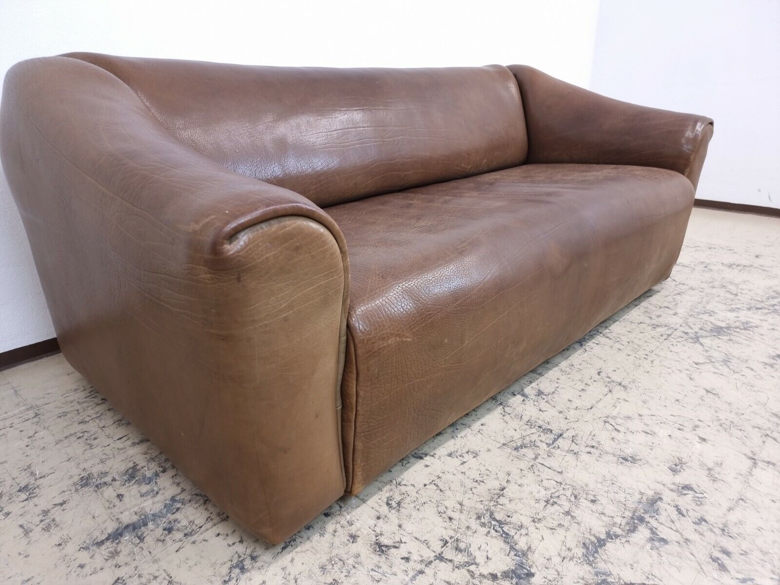 De Sede ds 47 Designersofa Echtledersofa Echtledercouch desede in braun #0048-De Sede-JSFurniture
