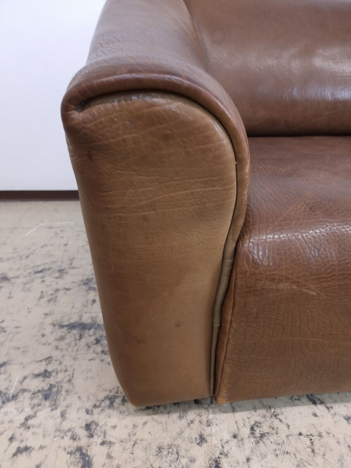 De Sede ds 47 Designersofa Echtledersofa Echtledercouch desede in braun #0048-De Sede-JSFurniture
