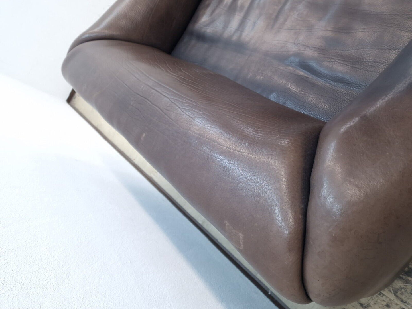 De Sede ds 47 Zweisitzer Designersofa Echtledersofa Couch Vintage Funktion #0511-De Sede-JSFurniture