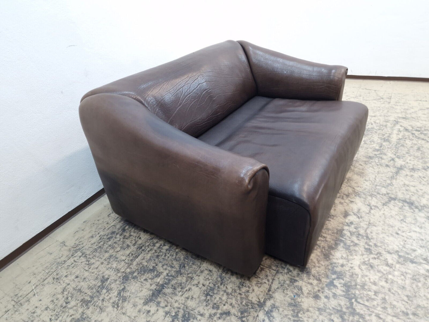 De Sede ds 47 Zweisitzer Designersofa Echtledersofa Couch Vintage Funktion #0511-De Sede-JSFurniture