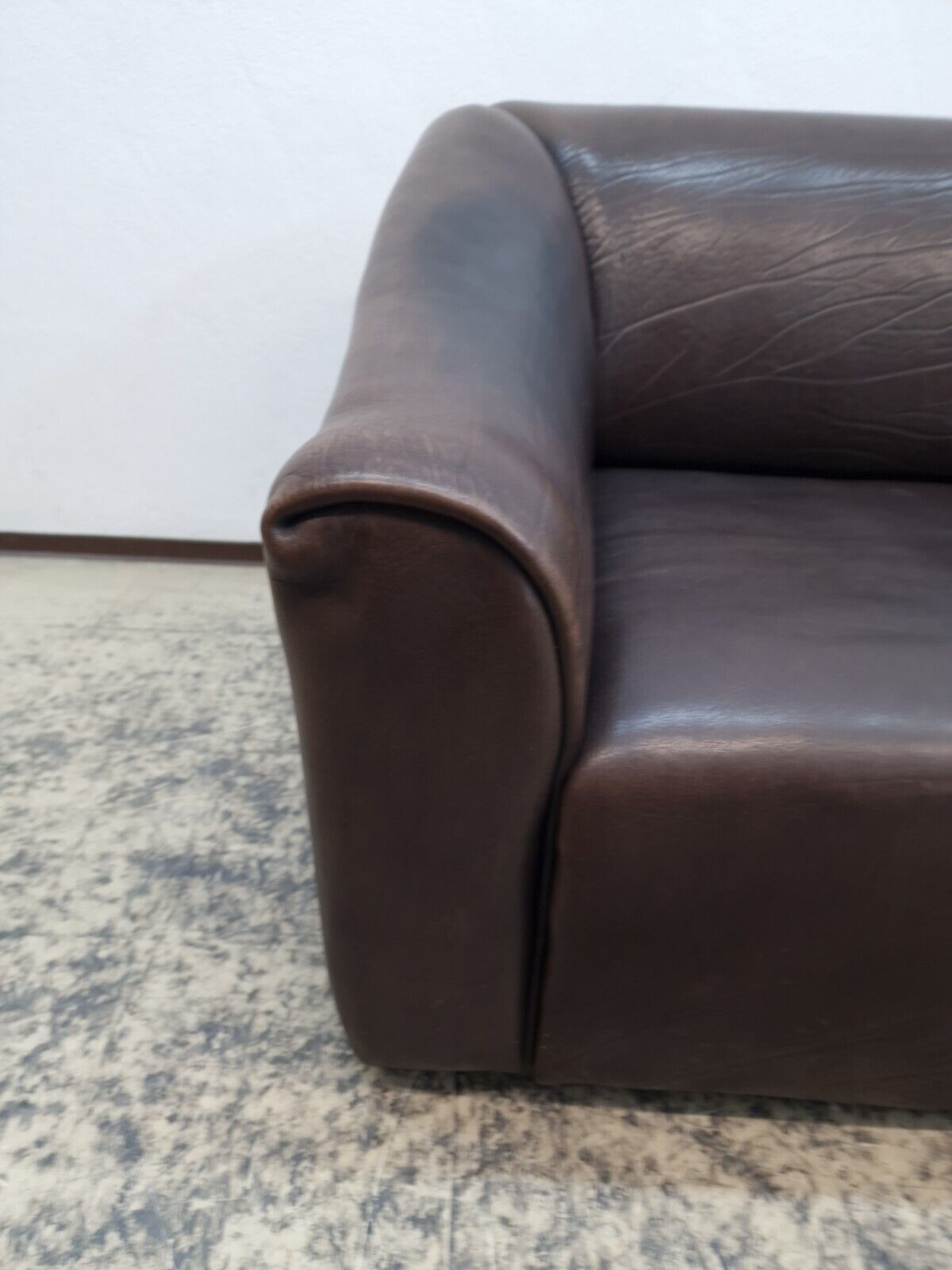 De Sede ds 47 Zweisitzer Designersofa Echtledersofa Couch Vintage Funktion #0511-De Sede-JSFurniture