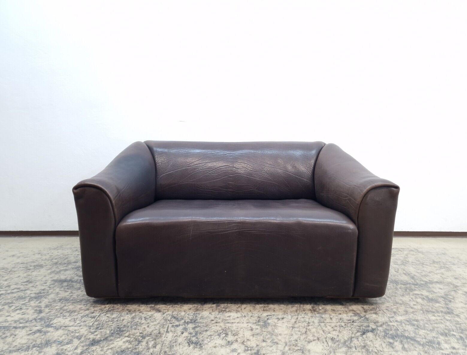 De Sede ds 47 Zweisitzer Designersofa Echtledersofa Couch Vintage Funktion #0511-De Sede-JSFurniture