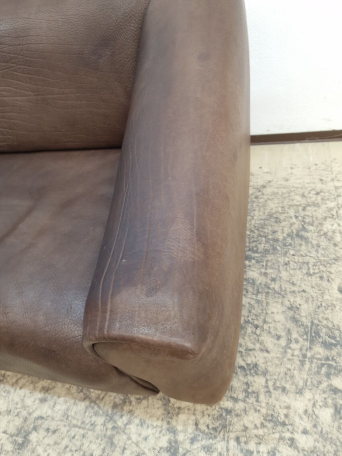 De Sede ds 47 Zweisitzer Designersofa Echtledersofa Couch Vintage Funktion Sofa-De Sede-JSFurniture