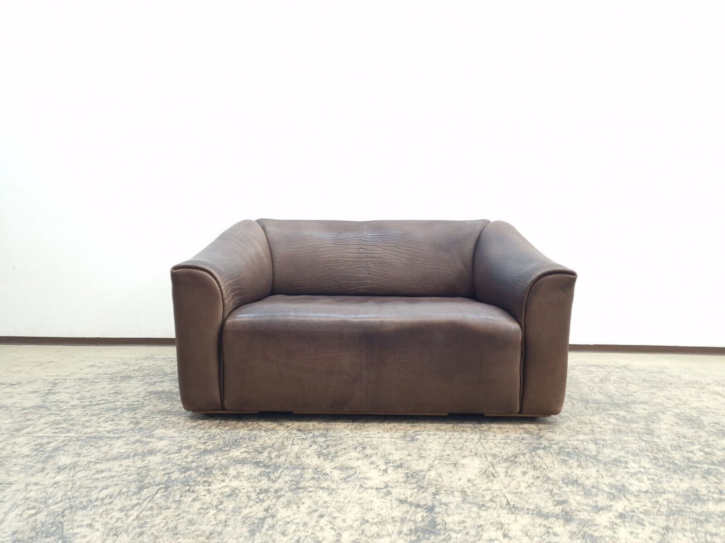 De Sede ds 47 Zweisitzer Designersofa Echtledersofa Couch Vintage Funktion Sofa-De Sede-JSFurniture