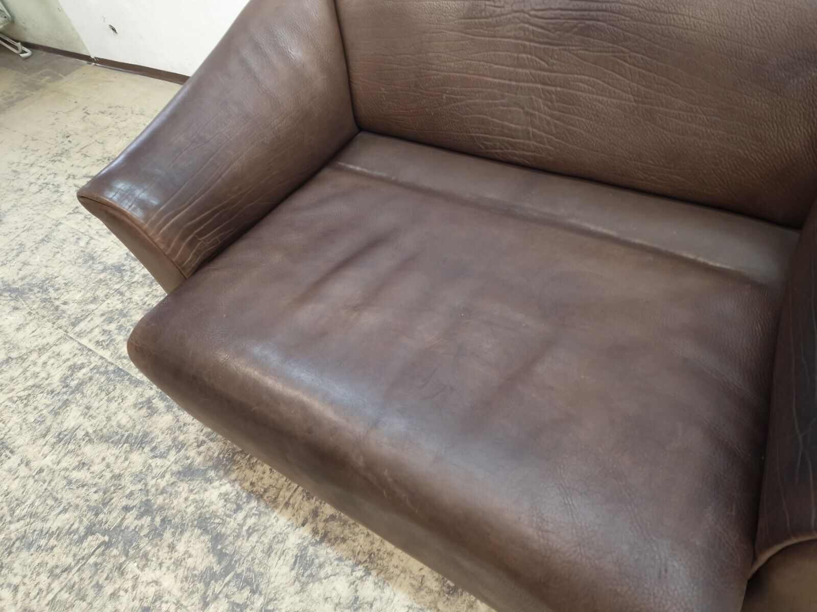 De Sede ds 47 Zweisitzer Designersofa Echtledersofa Couch Vintage Funktion Sofa-De Sede-JSFurniture