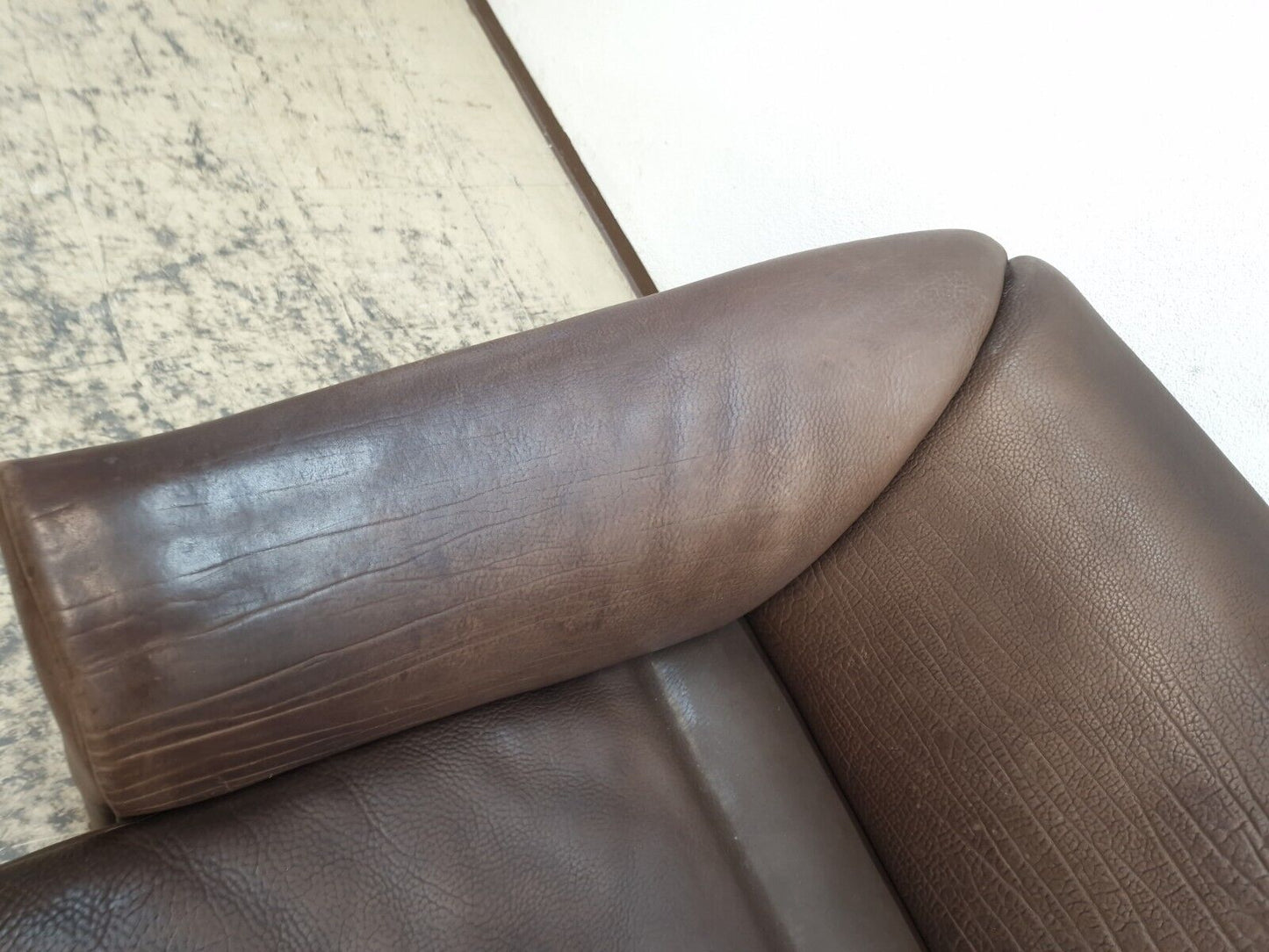 De Sede ds 47 Zweisitzer Designersofa Echtledersofa Couch Vintage Funktion Sofa-De Sede-JSFurniture