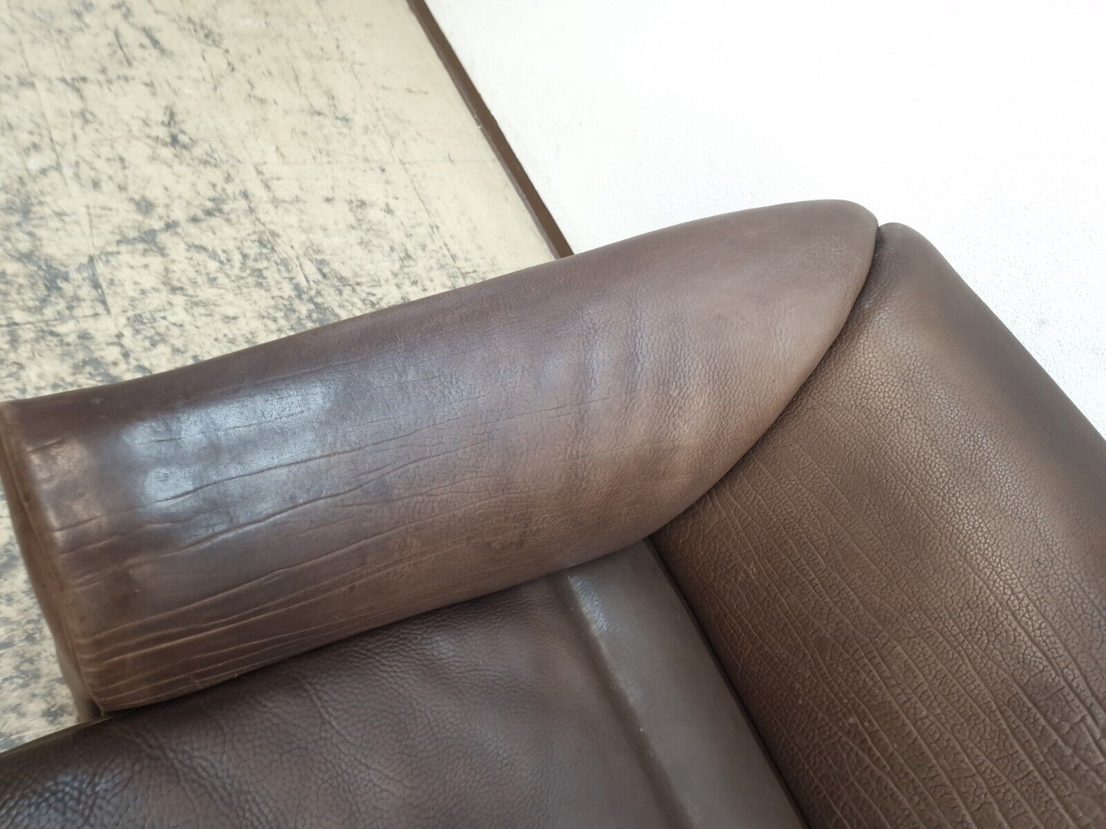 De Sede ds 47 Zweisitzer Designersofa Echtledersofa Couch Vintage Funktion Sofa-De Sede-JSFurniture