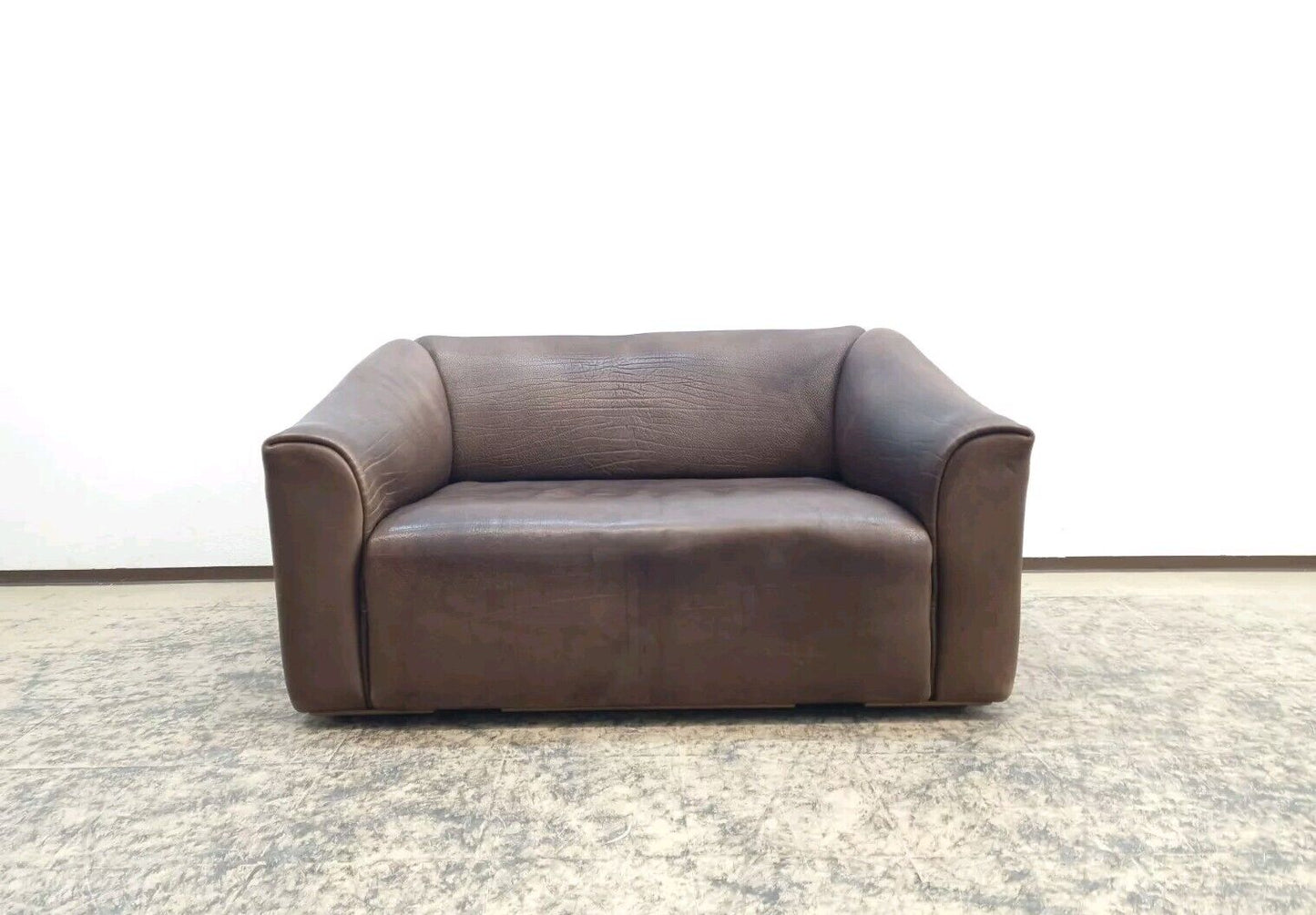 De Sede ds 47 Zweisitzer Designersofa Echtledersofa Couch Vintage Funktion Sofa-De Sede-JSFurniture