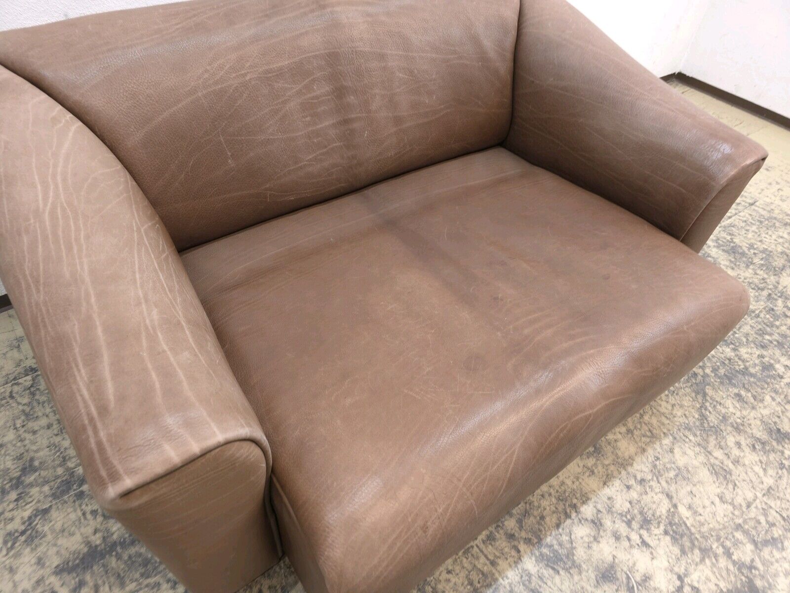 De sede ds 47 Garnitur in braun desede Designersofa Echtledersofa Couch-De Sede-JSFurniture