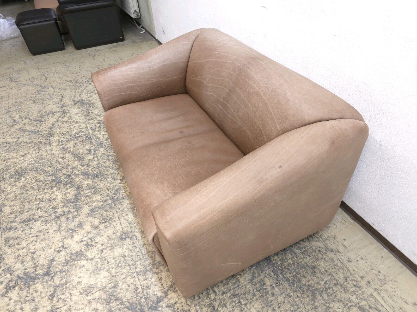 De sede ds 47 Garnitur in braun desede Designersofa Echtledersofa Couch-De Sede-JSFurniture
