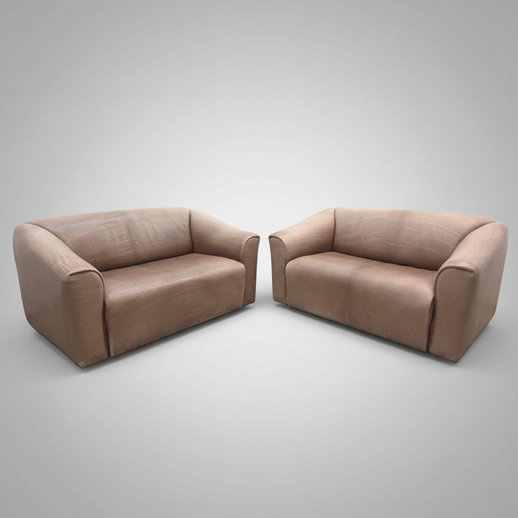 De sede ds 47 Garnitur in braun desede Designersofa Echtledersofa Couch-De Sede-JSFurniture