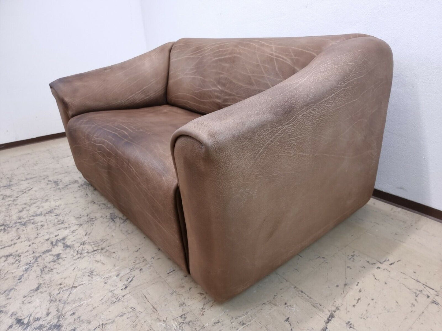 De sede ds 47 Zweisitzer braun desede Designersofa Echtledersofa Couch #0035-De Sede-JSFurniture