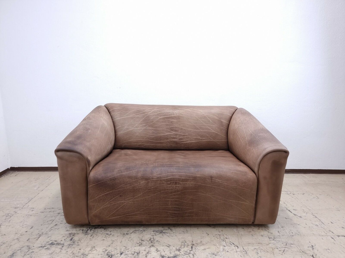De sede ds 47 Zweisitzer braun desede Designersofa Echtledersofa Couch #0035-De Sede-JSFurniture