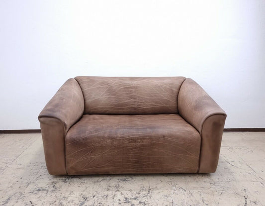 De sede ds 47 Zweisitzer braun desede Designersofa Echtledersofa Couch #0035-De Sede-JSFurniture