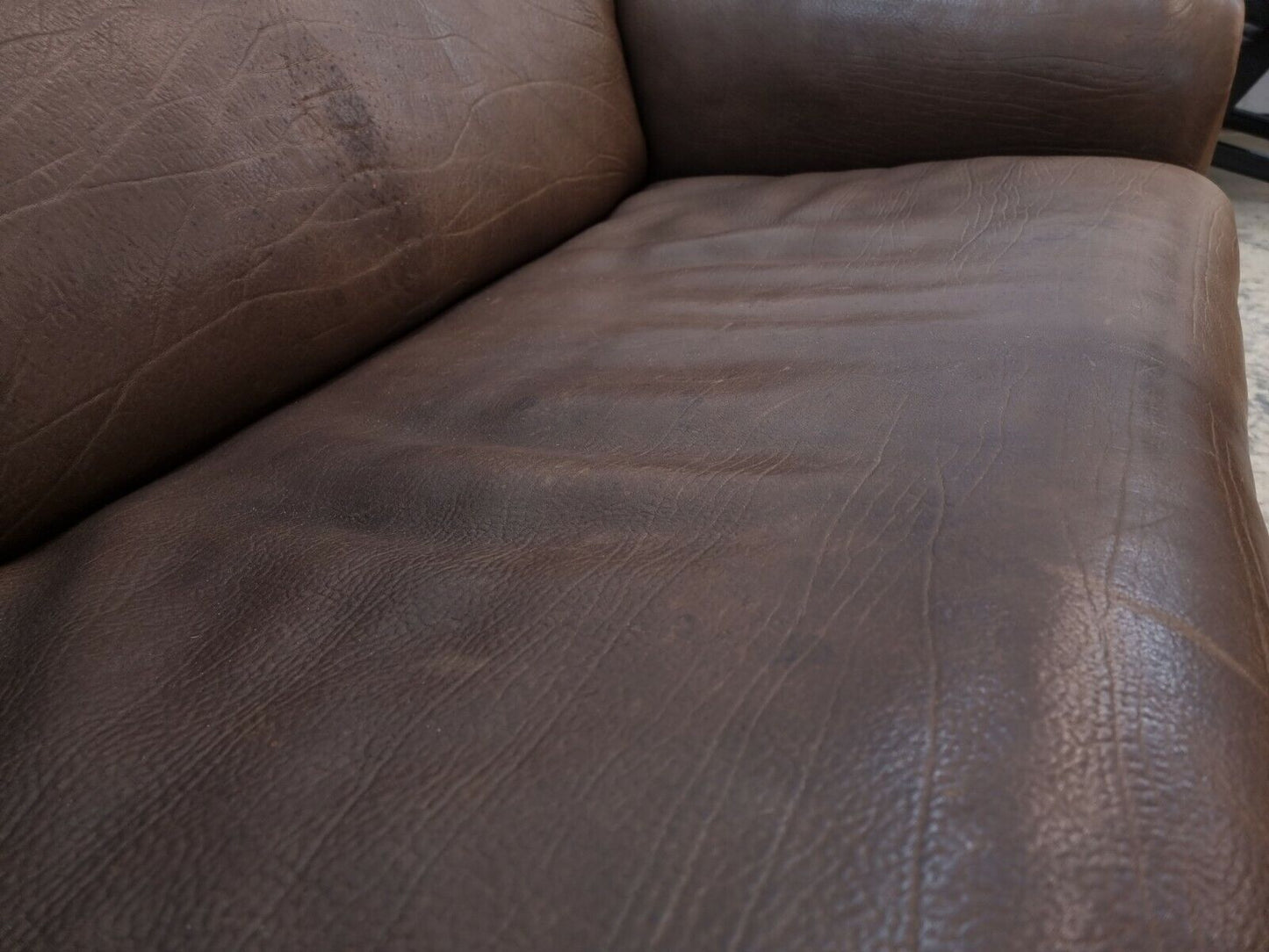 De sede ds 47 Zweisitzer in braun desede Designersofa Echtledersofa Couch #0018-De Sede-JSFurniture