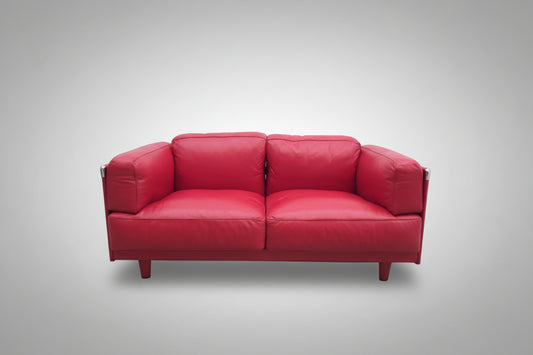 Poltrona Frau Twice Sofa Designersofa Rot-Poltrona Frau-JSFurniture